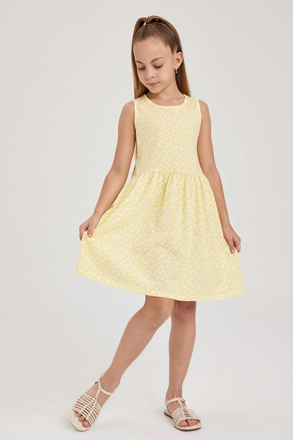 girls knit tank dress 3