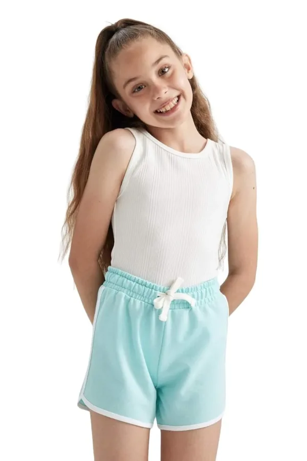 girls knitted shorts 1