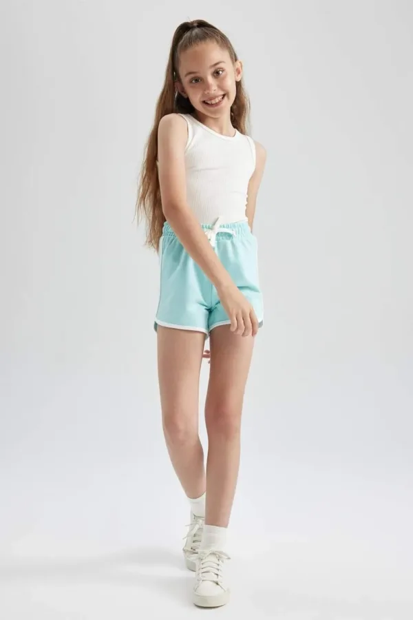 girls knitted shorts 2