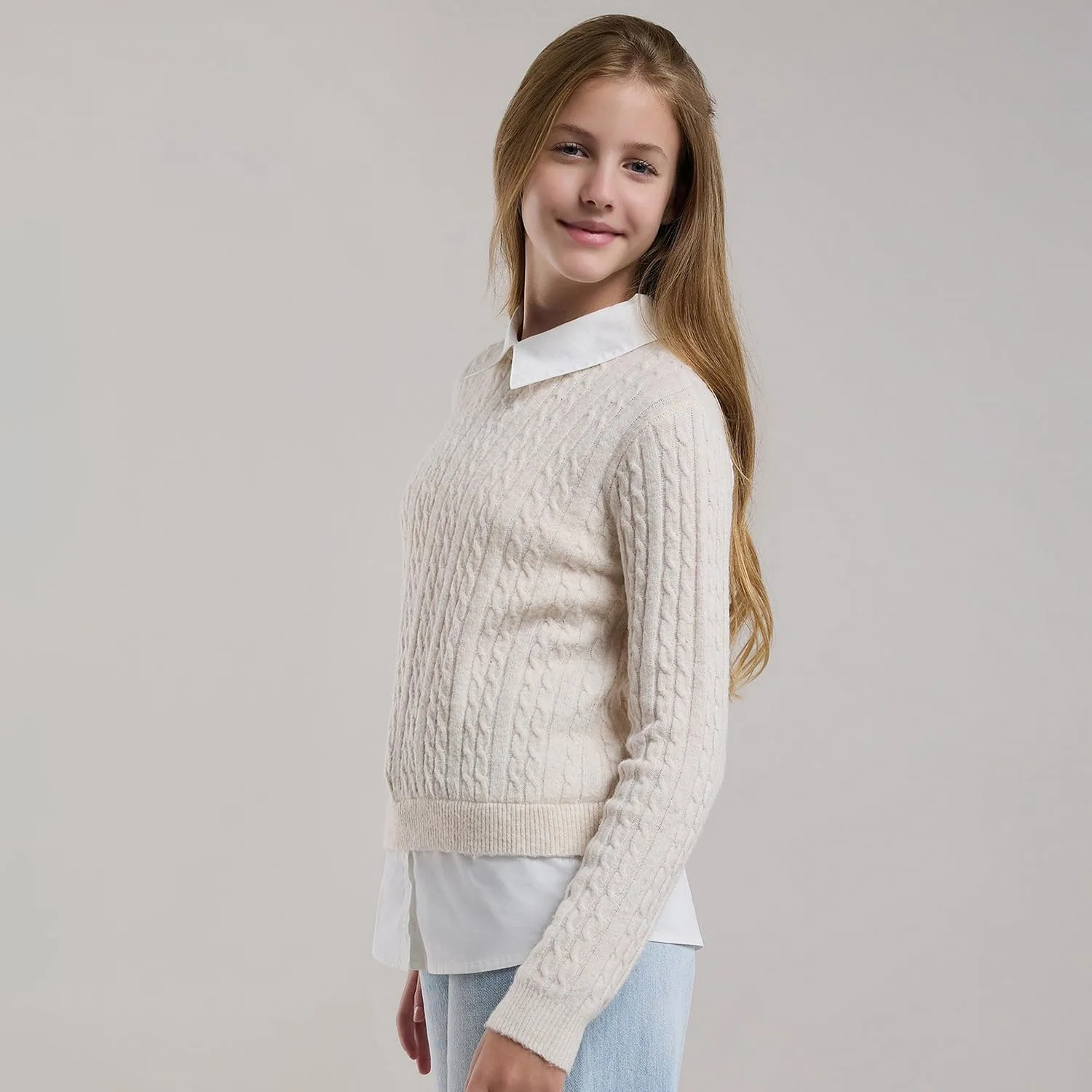 girls knitted sweater 3