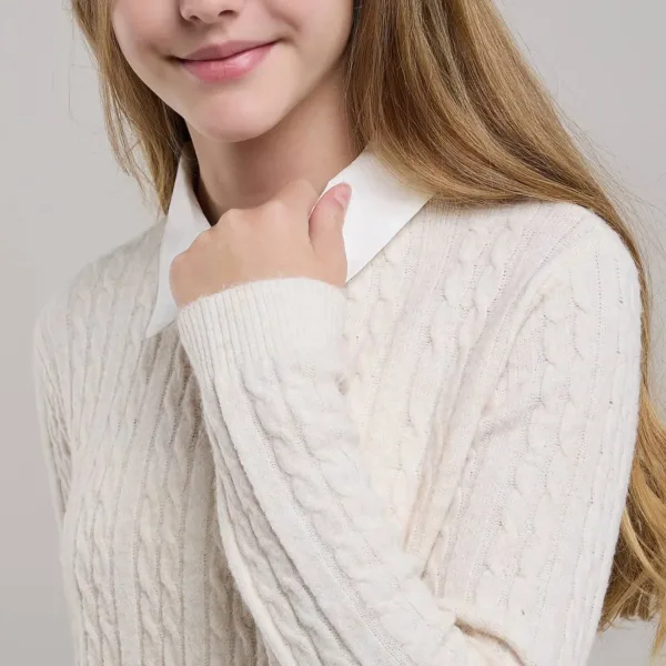girls knitted sweater 5