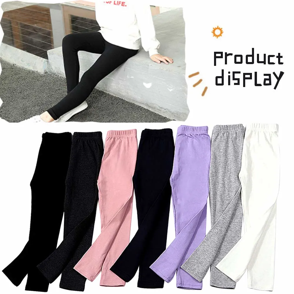 girls leggings cotton tights 6