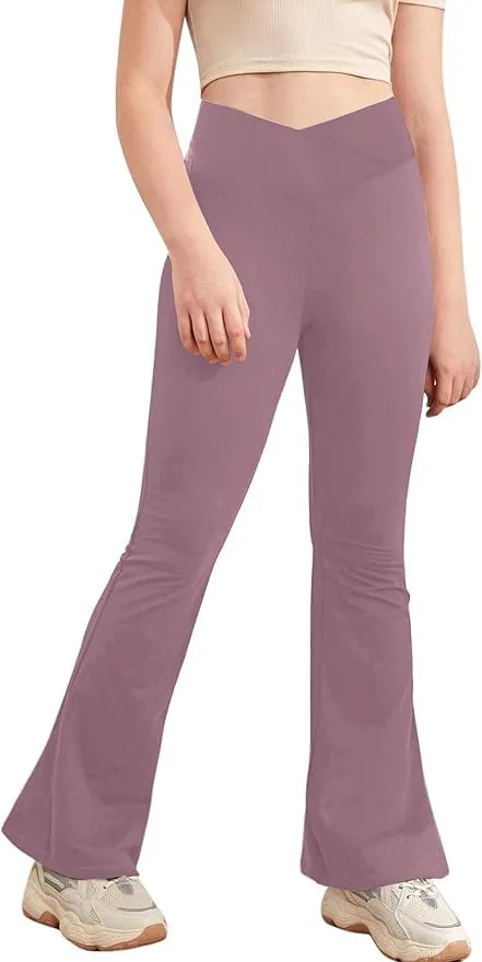 girls leggings flare pants 6