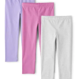 girls leggings pack 4
