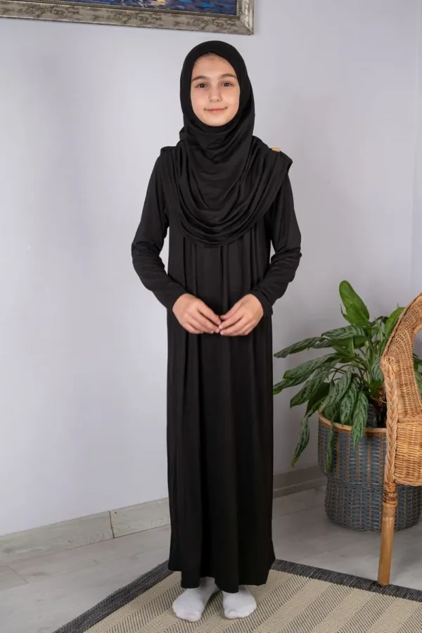 girls muslim prayer dress 2