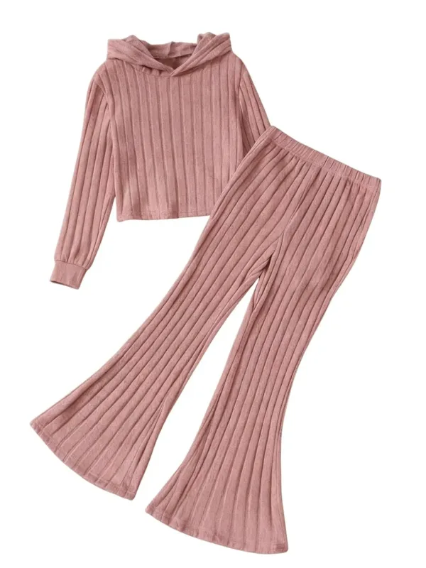 girls outfit hooded set 1