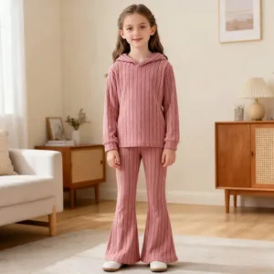 girls outfit hooded set 2