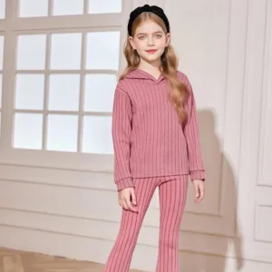 girls outfit hooded set 3