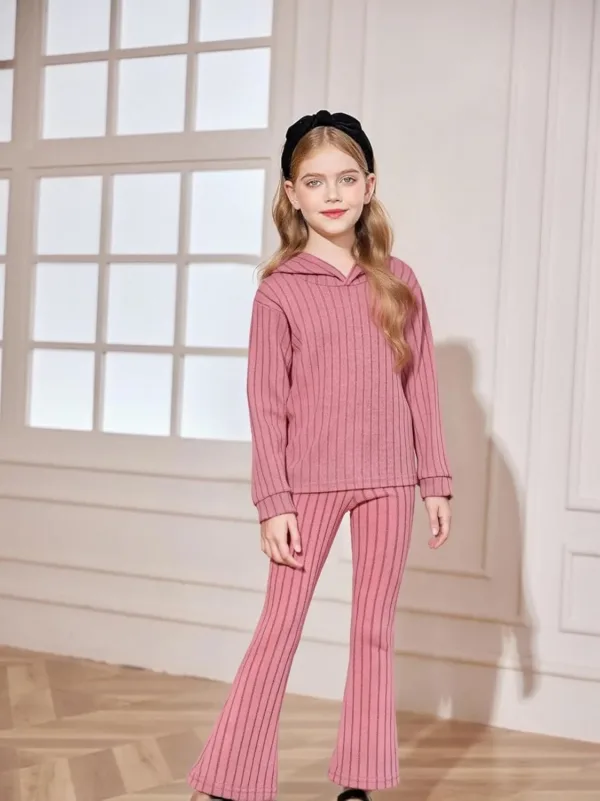 girls outfit hooded set 3