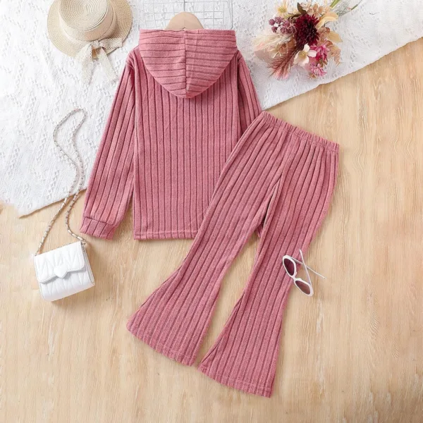 girls outfit hooded set 5