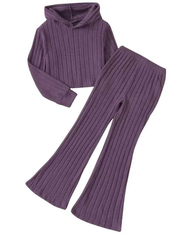 girls outfit hooded set 7