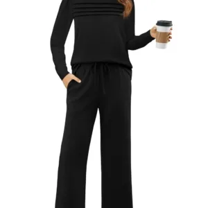 girls outfit pleated pants 1