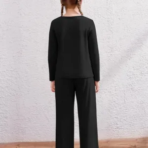 girls outfit pleated pants 6