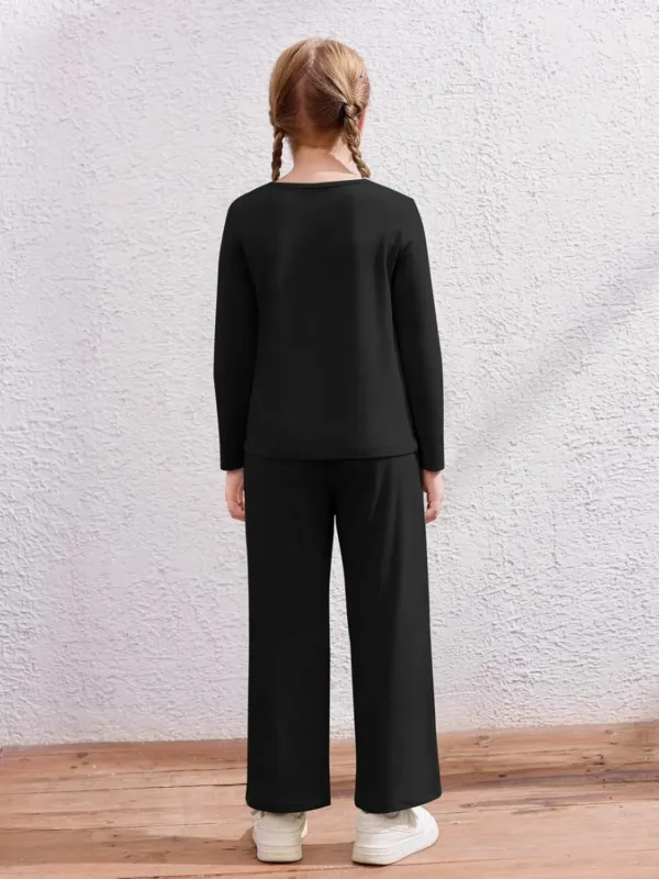 girls outfit pleated pants 6