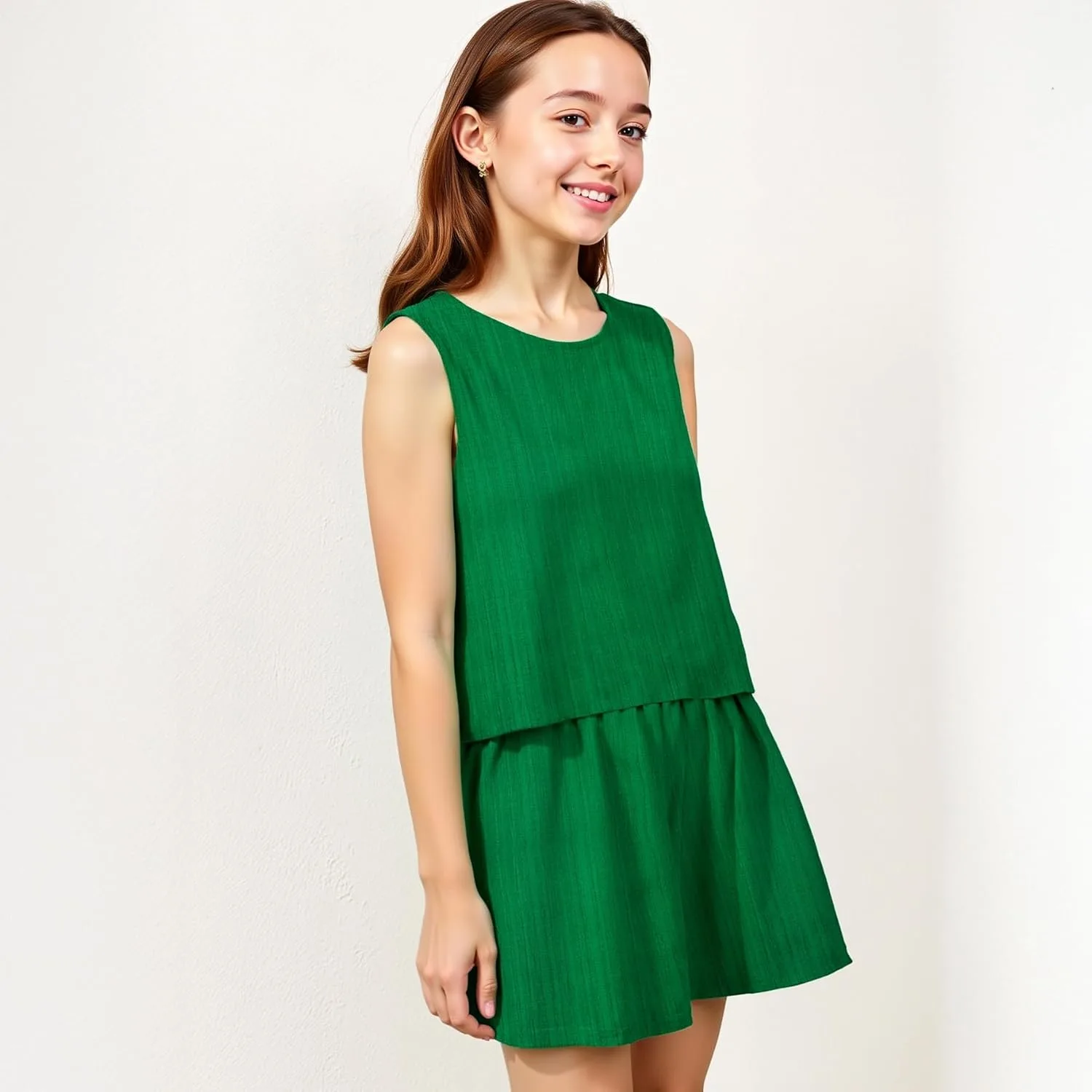 girls outfit ribbed set 6