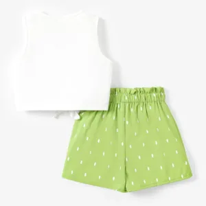 girls outfit tank shorts 2