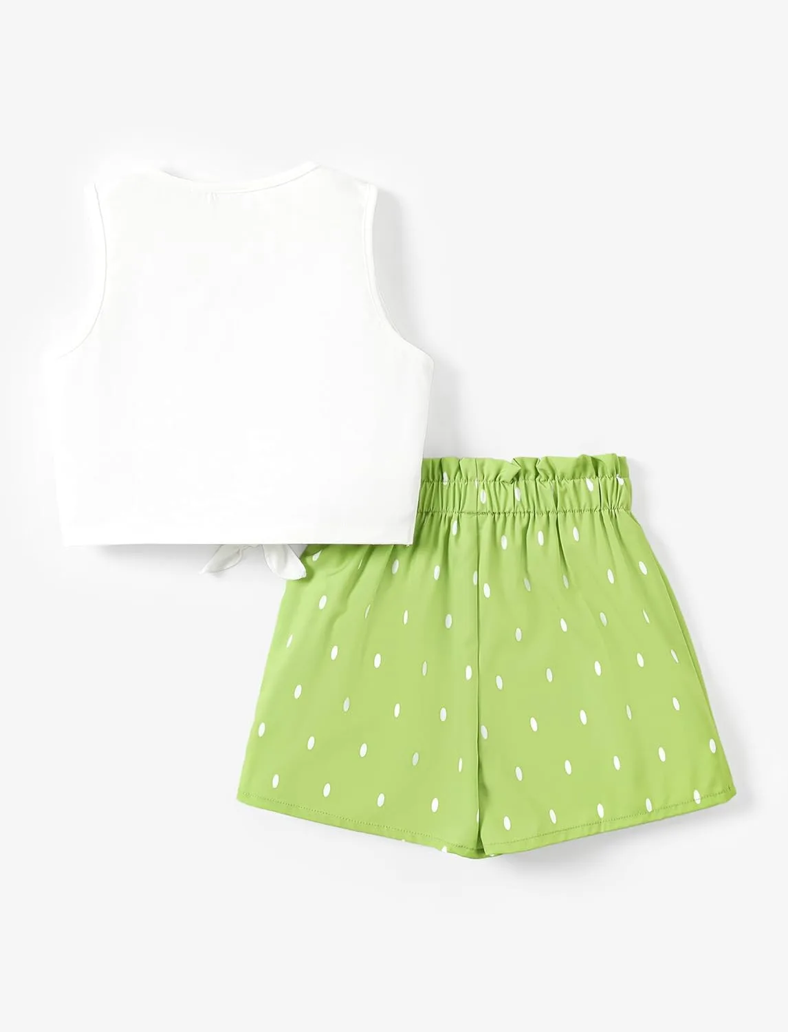 girls outfit tank shorts 2