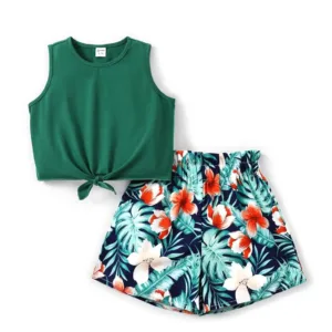 girls outfit tank shorts 7