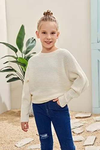 girls oversized crewneck sweater 3