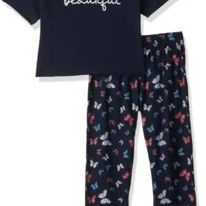 girls pajama set cotton 1