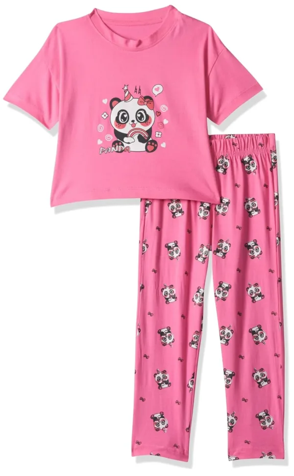 girls pajama set cotton 5