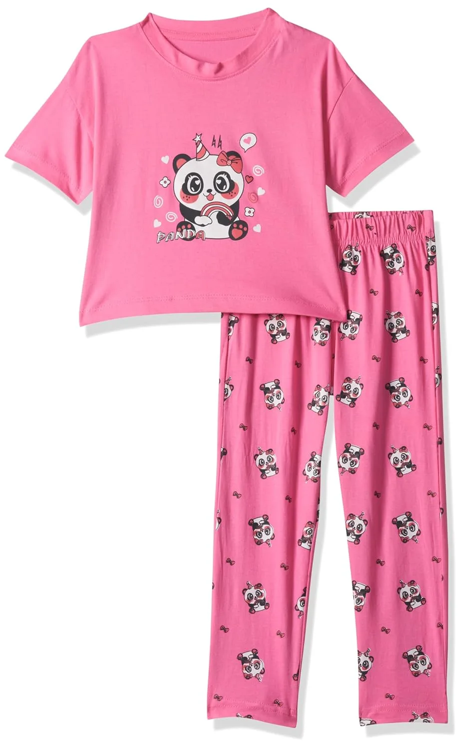 girls pajama set cotton 5