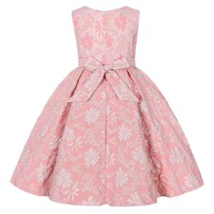 girls party dress bow 2