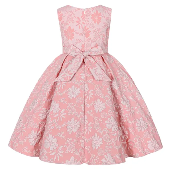 girls party dress bow 2