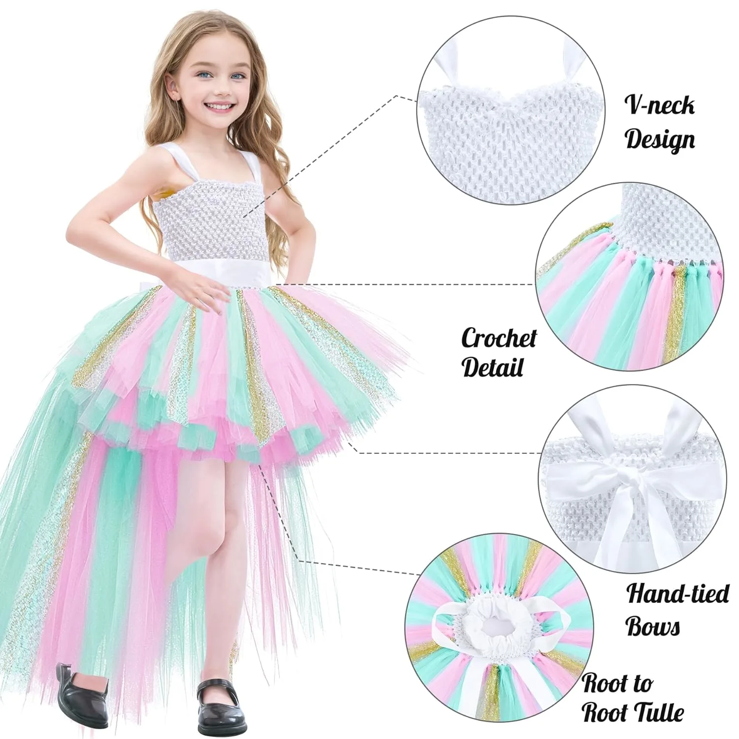 girls party dress tutu 4