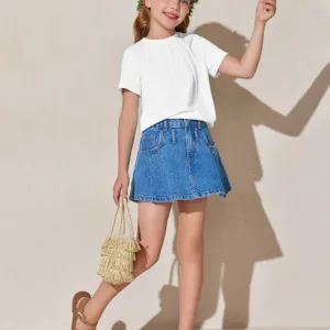 girls pleated tshirts 4