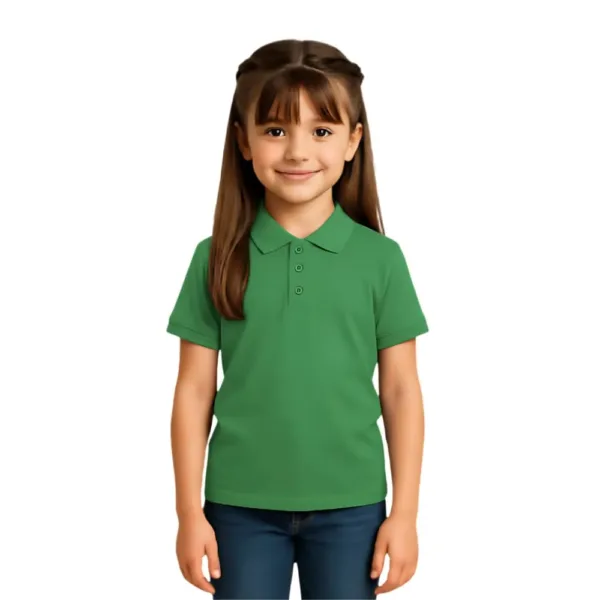 girls polo tshirt cotton 1