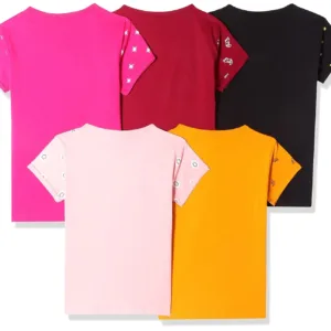 girls printed cotton tshirt 2