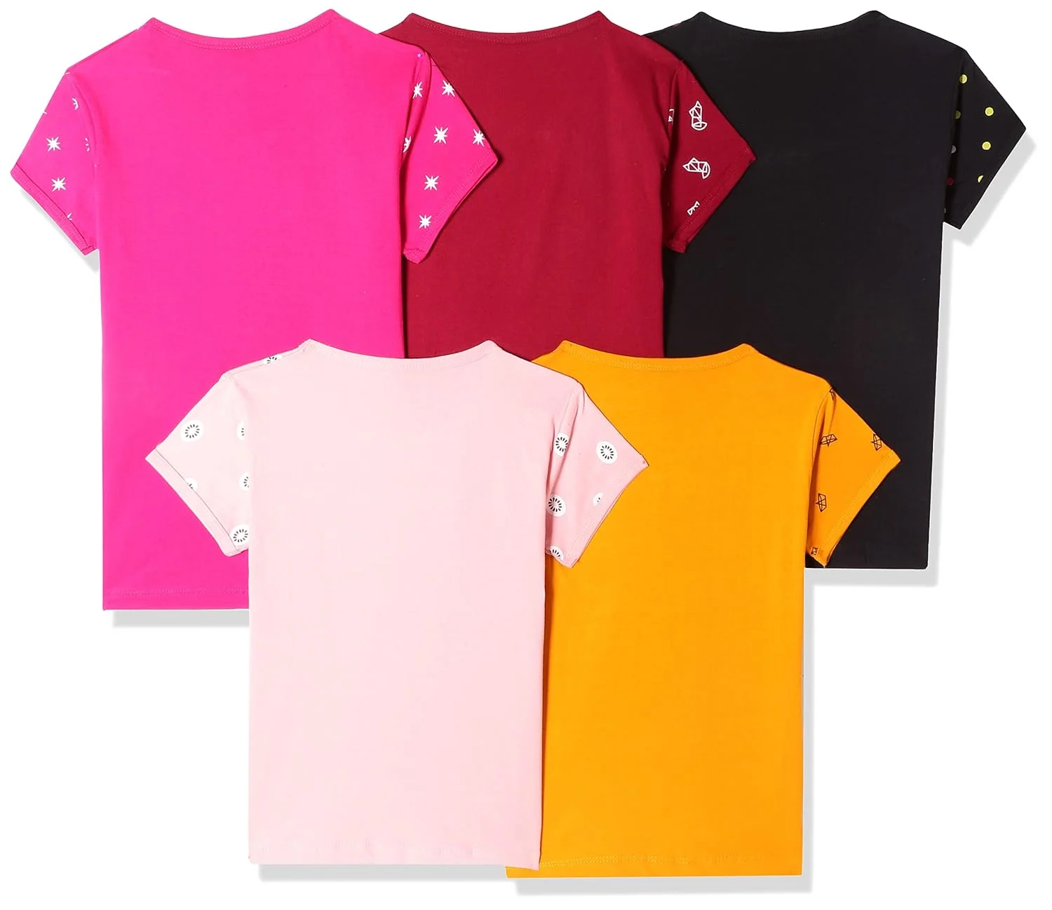 girls printed cotton tshirt 2