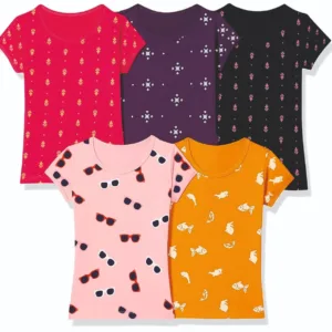 girls printed cotton tshirt 5