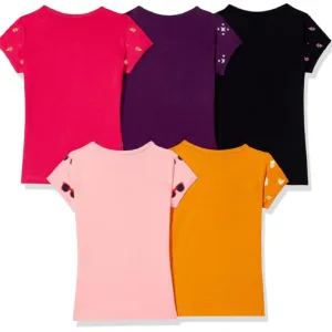 girls printed cotton tshirt 6