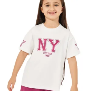 girls printed outfit set 2