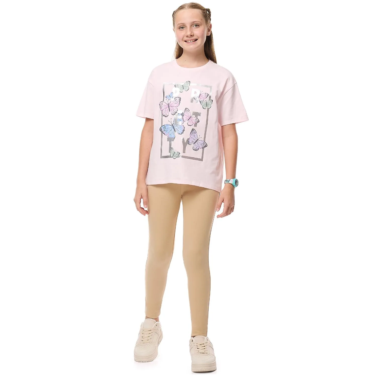 girls printed t shirt 1