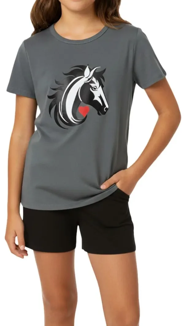 girls pyjamas horse 1