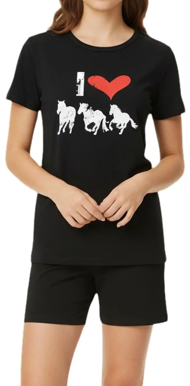girls pyjamas horse 4