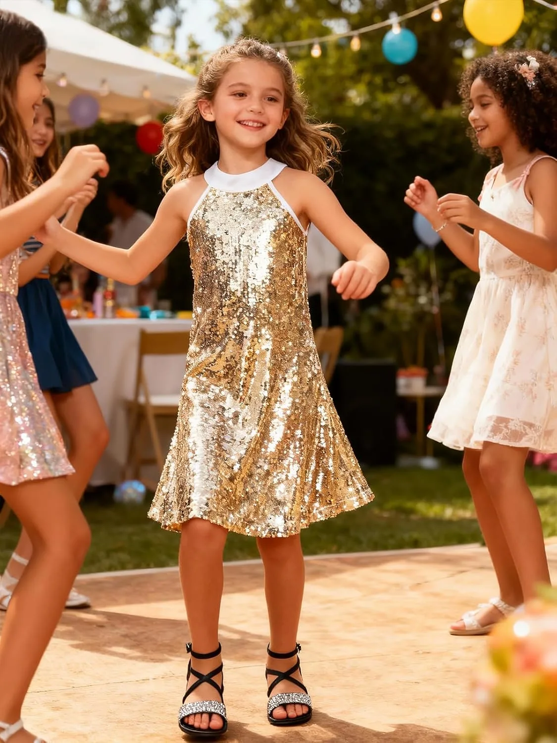 girls sequin dress 2