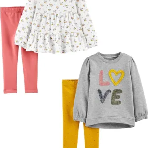 girls shirts pants set 1