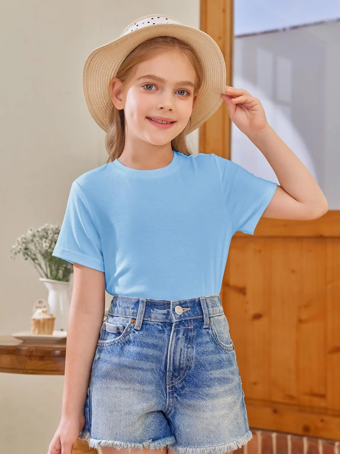 girls short sleeve shirts 6