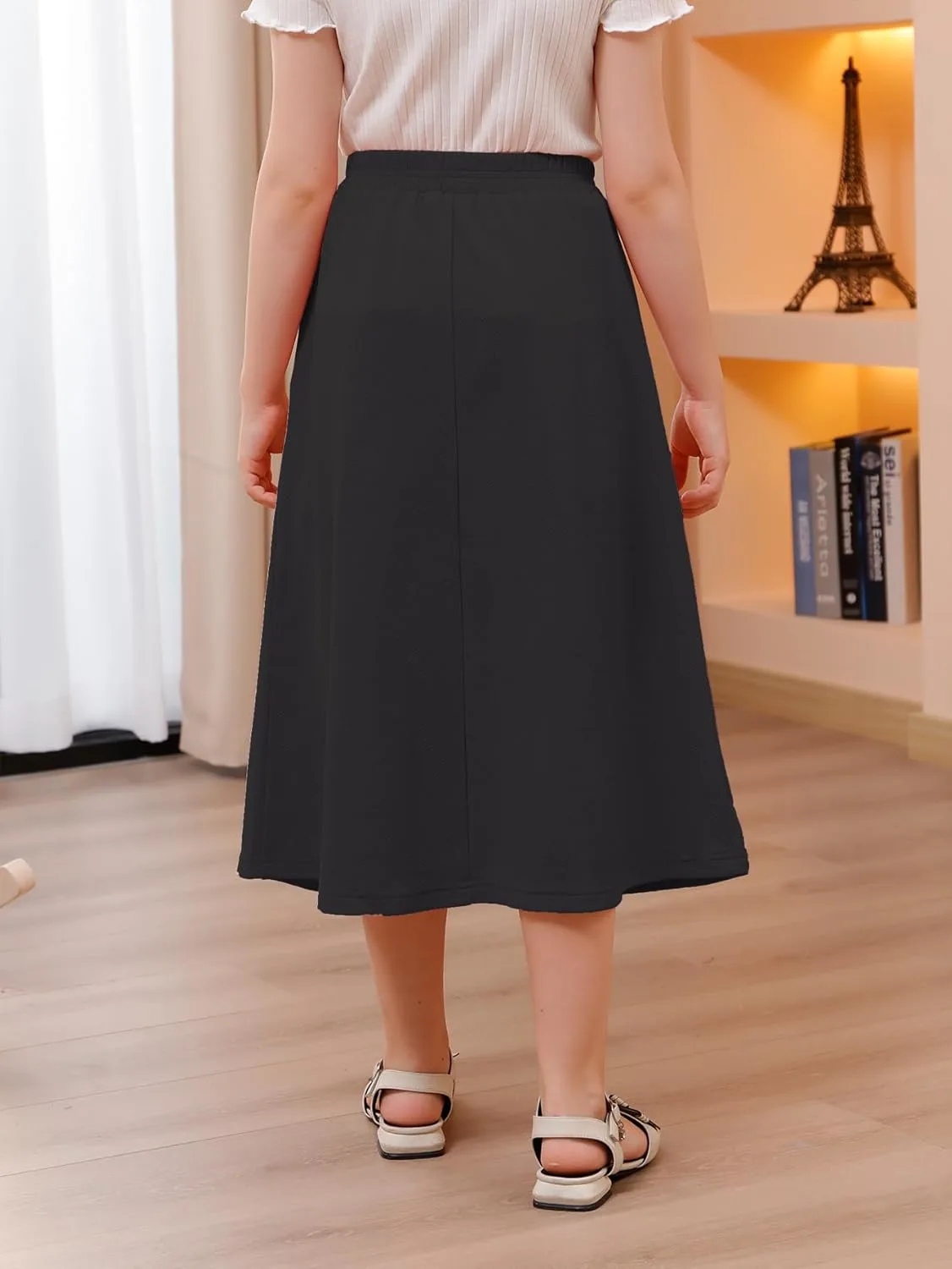 girls skirt bow knot 2