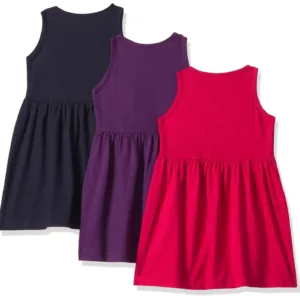 girls sleeveless casual dress 5