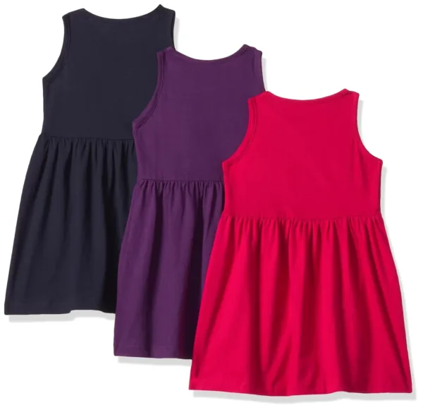 girls sleeveless casual dress 5