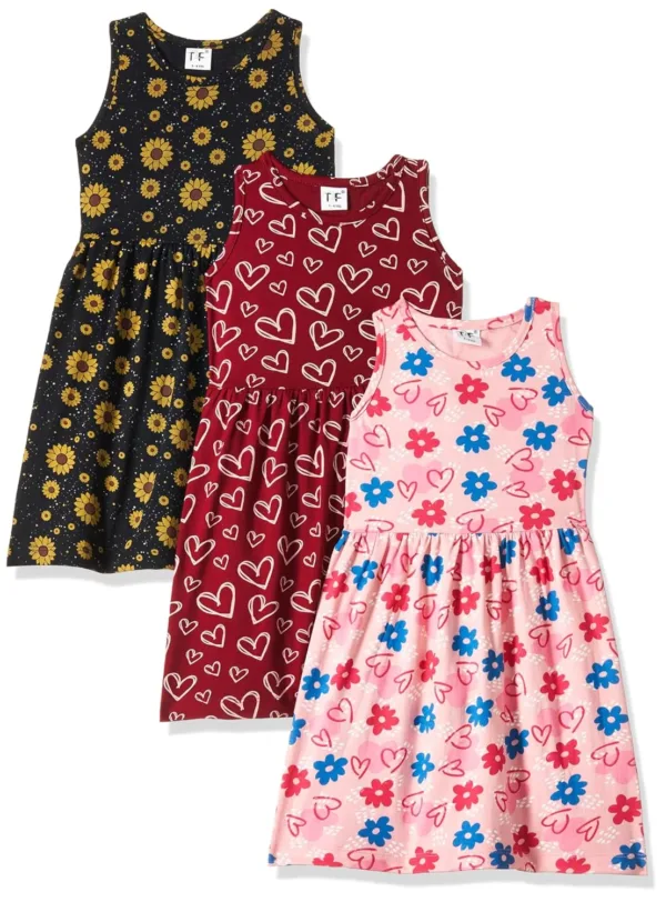 girls sleeveless dress 1