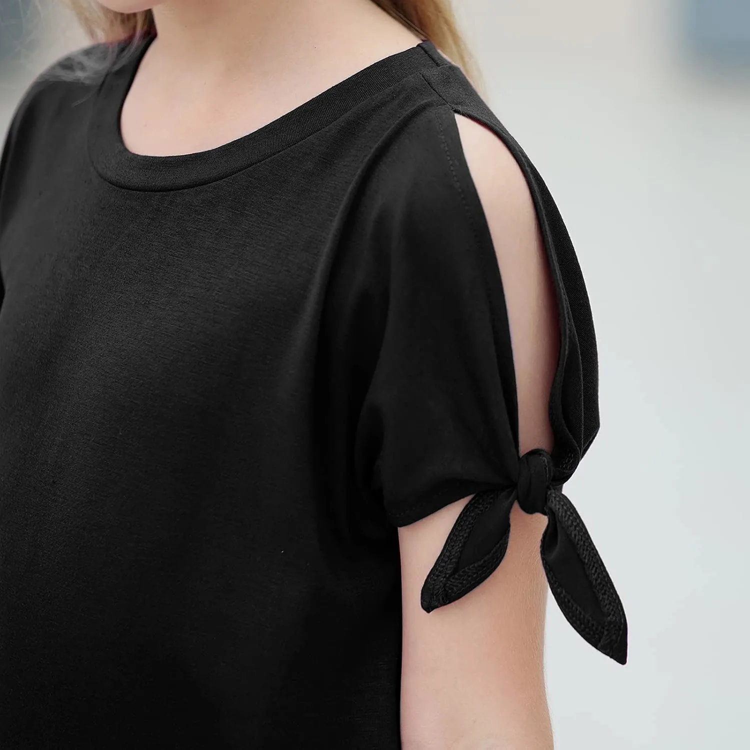 girls slit sleeve top 4