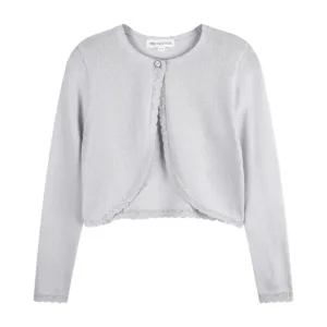 girls sparkle bolero cardigan 1