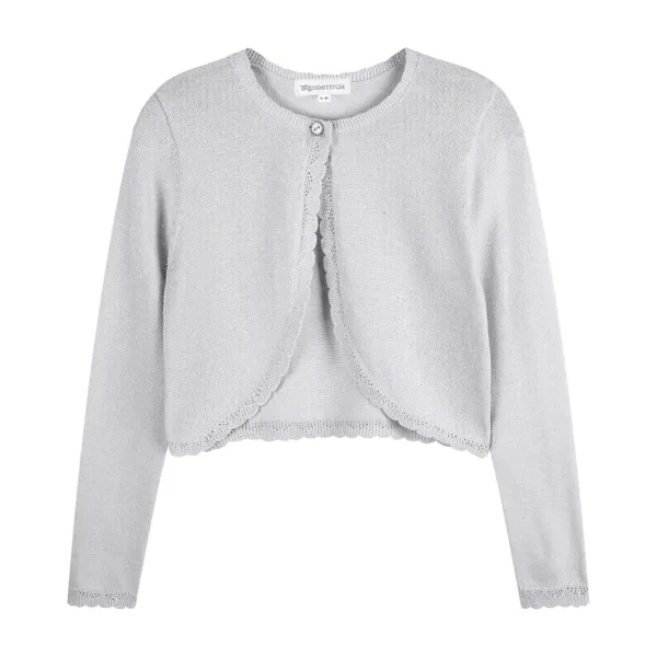 girls sparkle bolero cardigan 1