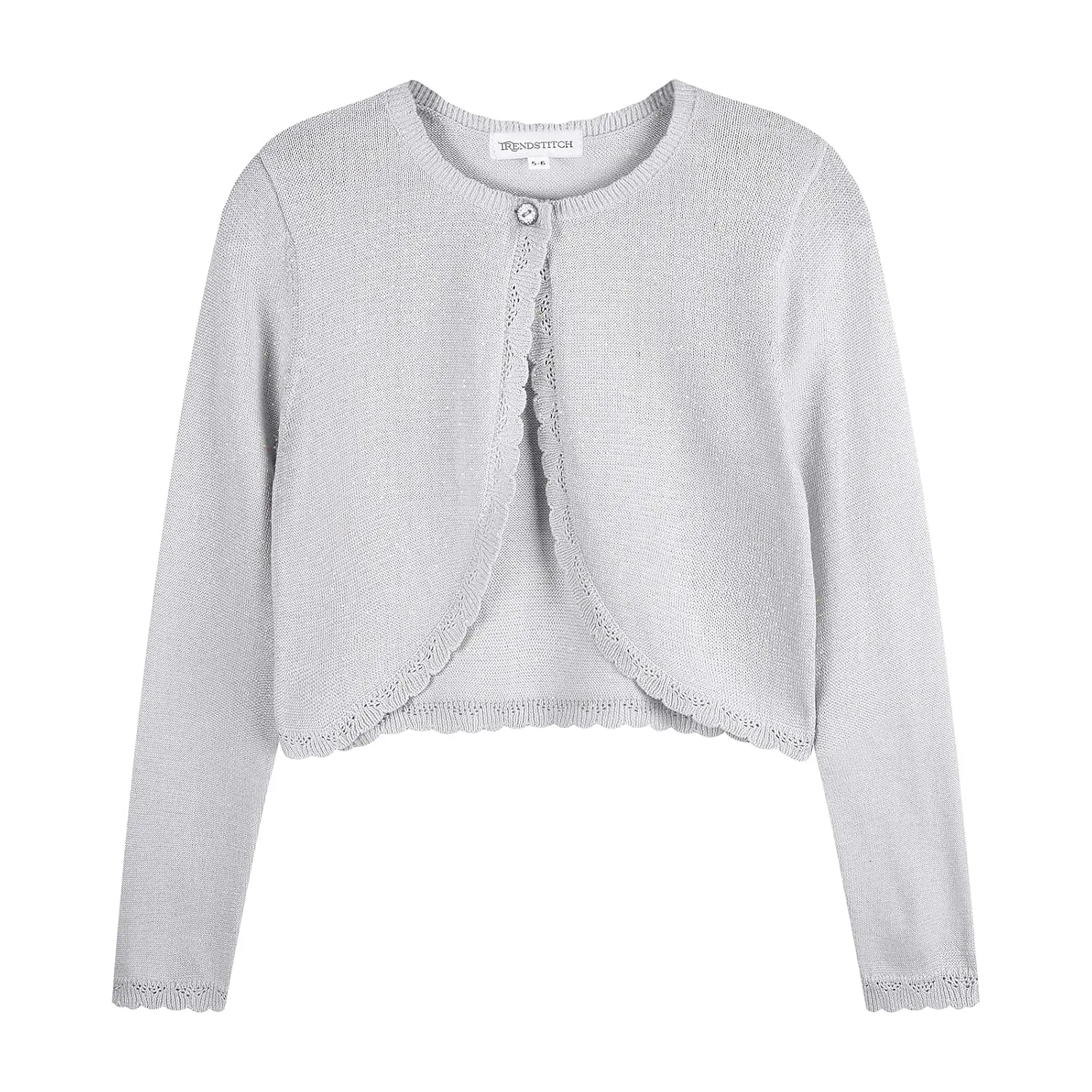 girls sparkle bolero cardigan 1